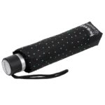 Parapluie Isotoner petit prix mini pois noir