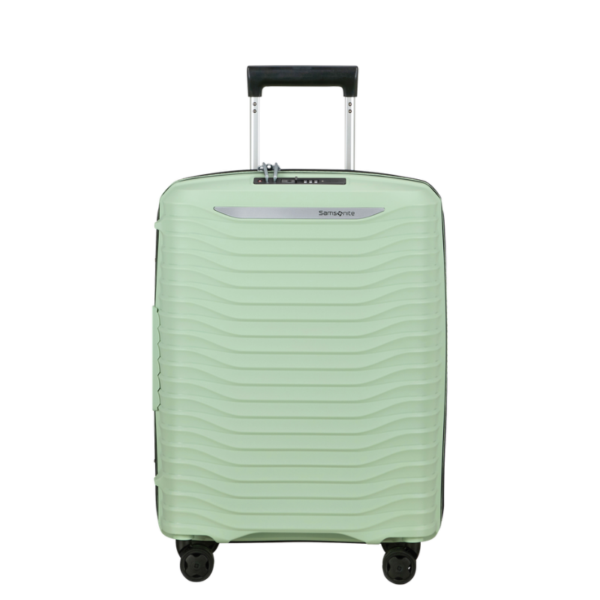 Valise cabine Samsonite Upscape verte, Maroquinerie Jourdan Bruxelles