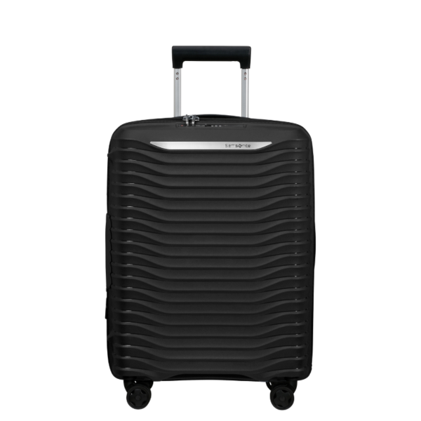 Valise cabine Samsonite Upscape noire, Maroquinerie Jourdan Bruxelles