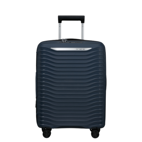 Valise cabine Samsonite Upscape bleue, Maroquinerie Jourdan Bruxelles