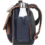 Cartable Camille bleu 38cm poche gourde - 33111-1