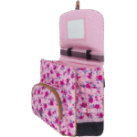 Cartable Tann's Aurore rose 38cm poche gourde - 382613-4
