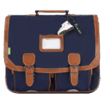 Cartable Tann's Camille bleu 41cm - 41111