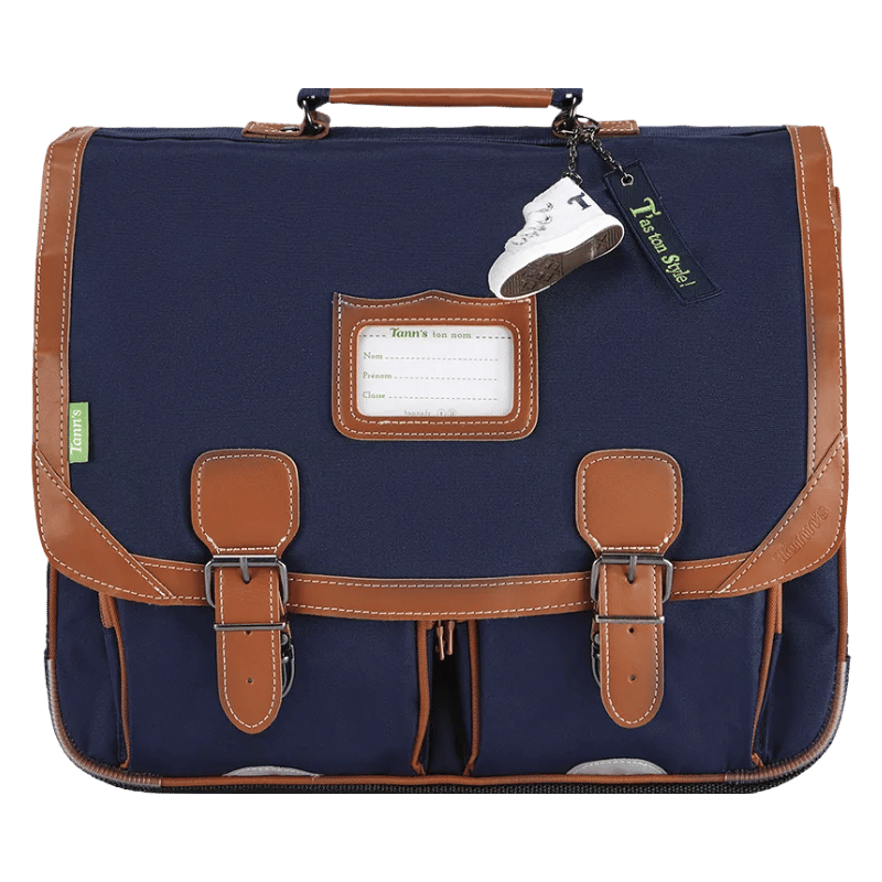 Cartable Tann's Camille bleu 41cm - 41111