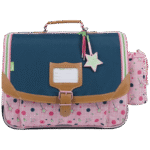 Cartable Tann's Caroline bicolore 38cm poche gourde - 38149
