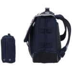 Cartable Tann's Hortense bleu 38cm poche gourde – Image 3