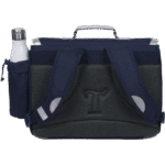 Cartable Tann's Hortense bleu 38cm poche gourde - 38268-3