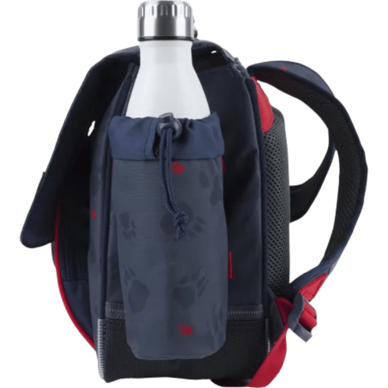 Cartable Tann's Mathys gris 38cm poche gourde - 38278-1