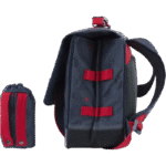 Cartable Tann's Mathys gris 38cm poche gourde - 38278-2