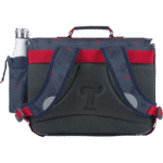 Cartable Tann's Mathys gris 38cm poche gourde - 38278-3