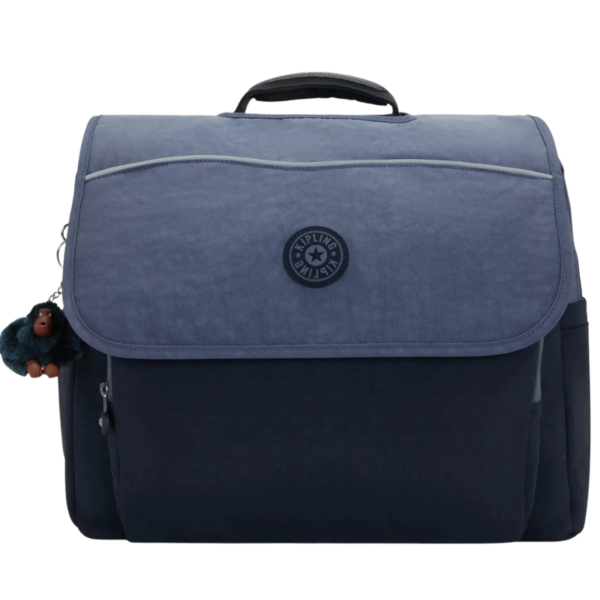 Cartable Kipling Codie L Game Grey bleu marine, Maroquinerie Jourdan Bruxelles