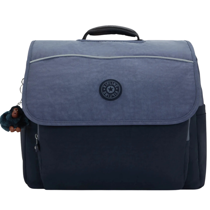 Cartable Kipling Codie L Game Grey bleu marine, Maroquinerie Jourdan Bruxelles