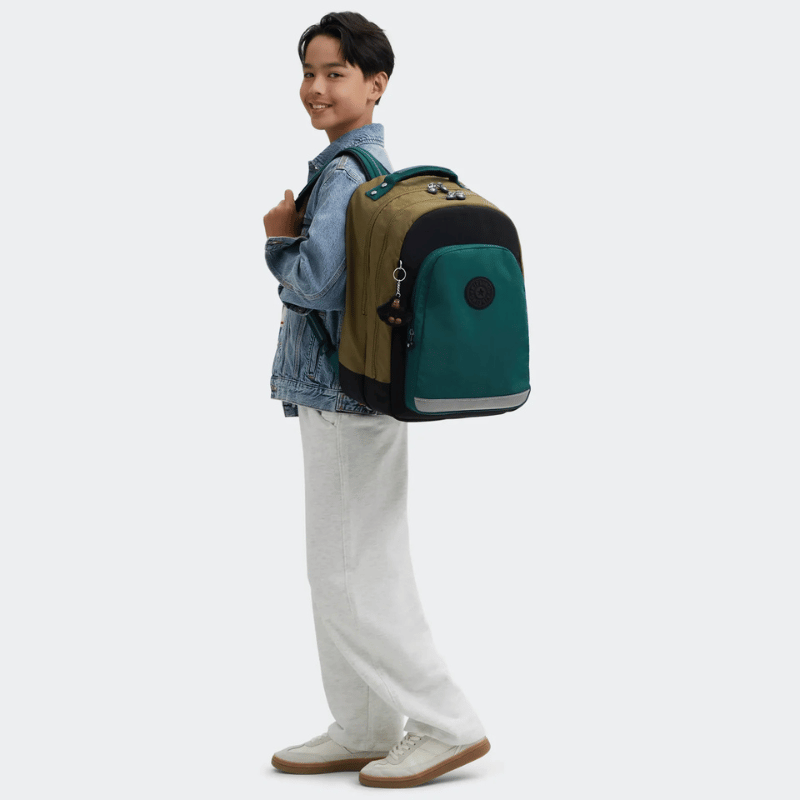 Sac à dos Kipling Class Room Black Khaki Blue KPKI40535FY