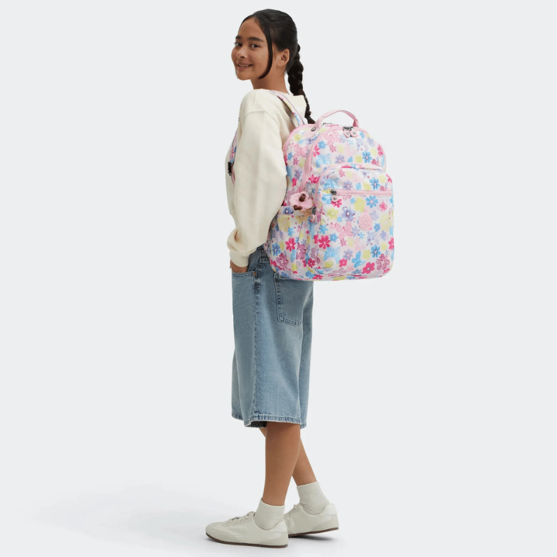 Sac à dos Kipling Seoul Lap Flower Stamp KPKI58168EM
