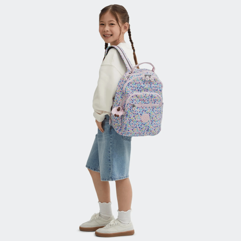 Sac à dos Kipling Seoul S Digi Flower Print KPKI53577ER