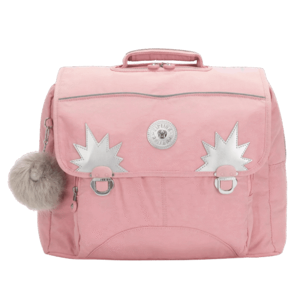 Cartable Kipling Iniko Bridal Rose, Maroquinerie Jourdan Bruxelles
