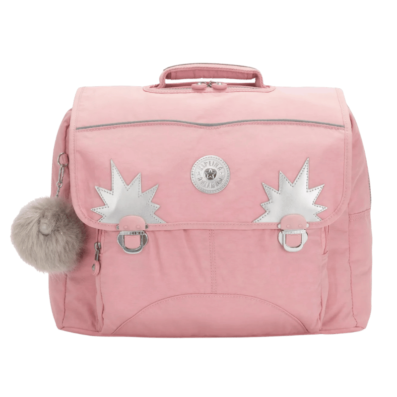 Cartable Kipling Iniko Bridal Rose, Maroquinerie Jourdan Bruxelles