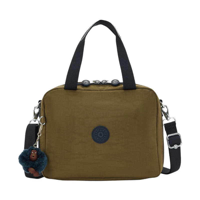 Sac repas Kipling Miyo Treasure Green, Maroquinerie Jourdan Bruxelles