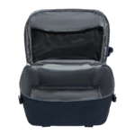 Sac repas Kipling Miyo Game Grey, compartiment intérieur ouvert, Maroquinerie Jourdan Bruxelles