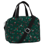 Sac repas Kipling Miyo Soccer Print, vue de trois quarts, Maroquinerie Jourdan Bruxelles