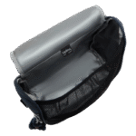 Sac repas Kipling New Kichirou Game Grey, intérieur ouvert, Maroquinerie Jourdan Bruxelles