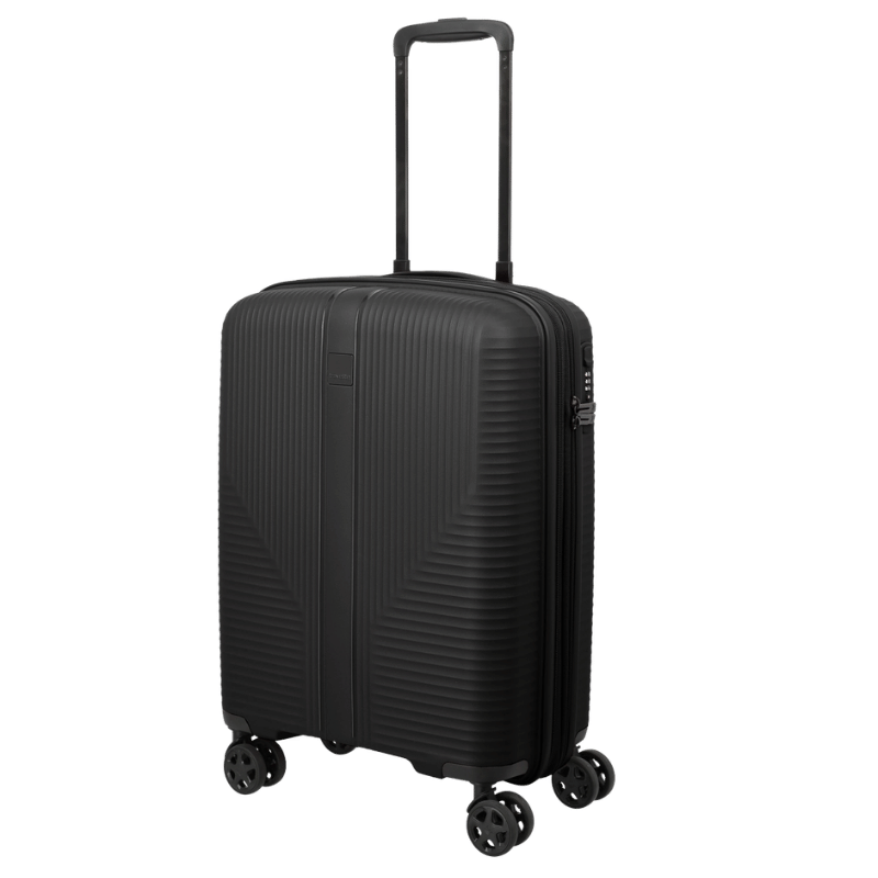 Valise Travelite Air Stripe S extensible 55 cm Noir 7000345-01