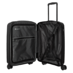 Valise Travelite Air Stripe S extensible 55 cm Noir 7000345-01